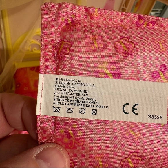 Vintage Mattel Barbie Bed & Bath Carry play set house folds up 1998 - Picture 11 of 16